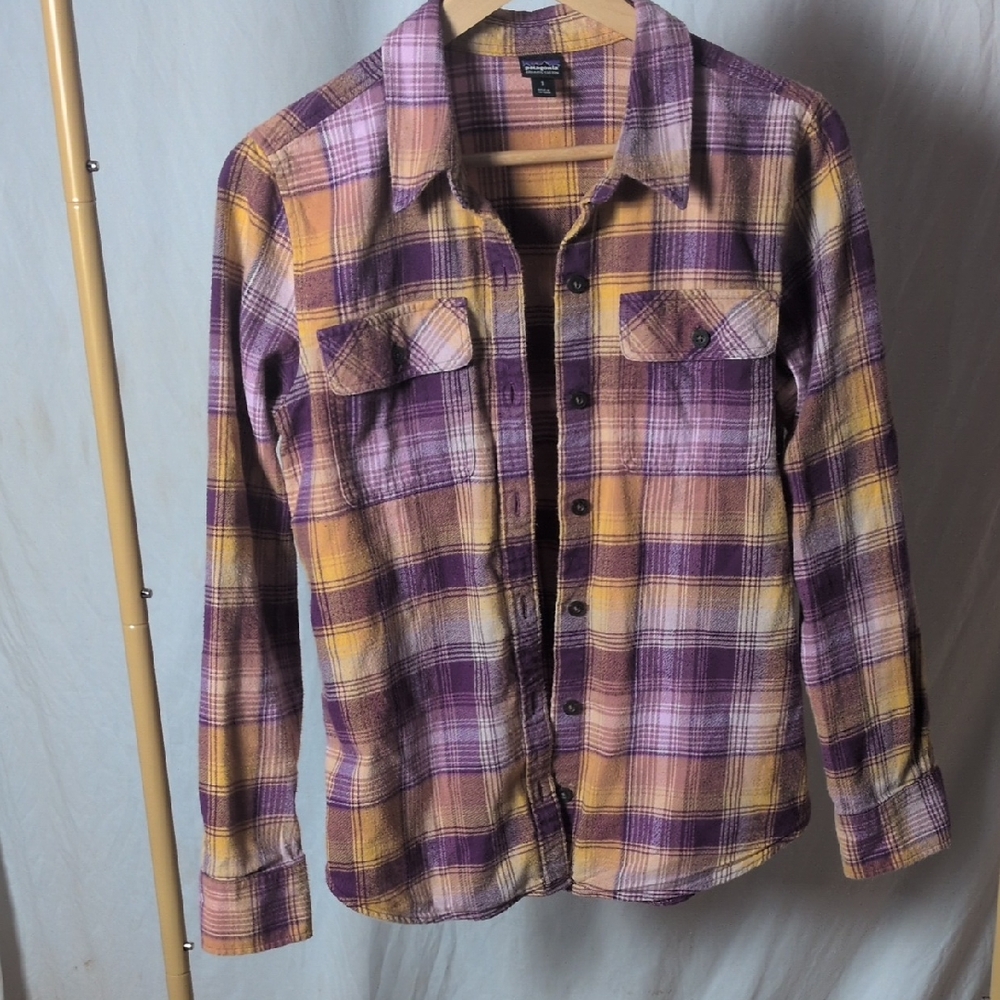 Patagonia organic cotton flannel shirt